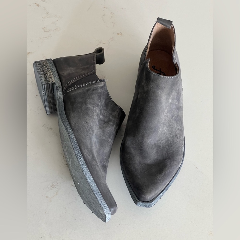 Free People Brixton Bootie Shoe Grey sz 40 - Picture 7 of 11